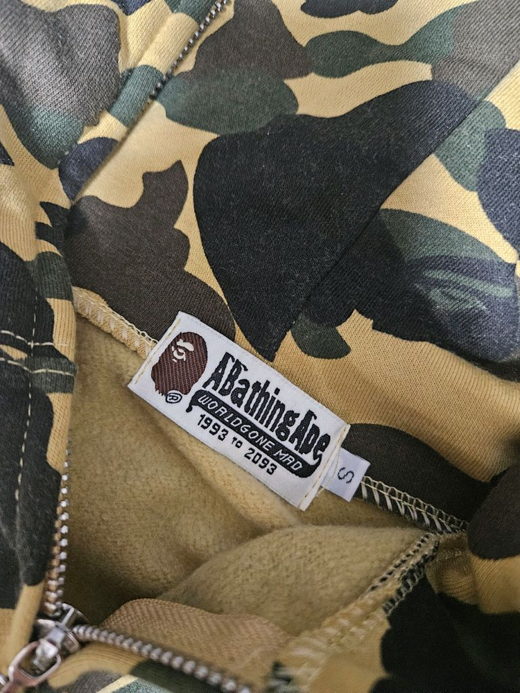 베이프 샤크 후드 집업--2