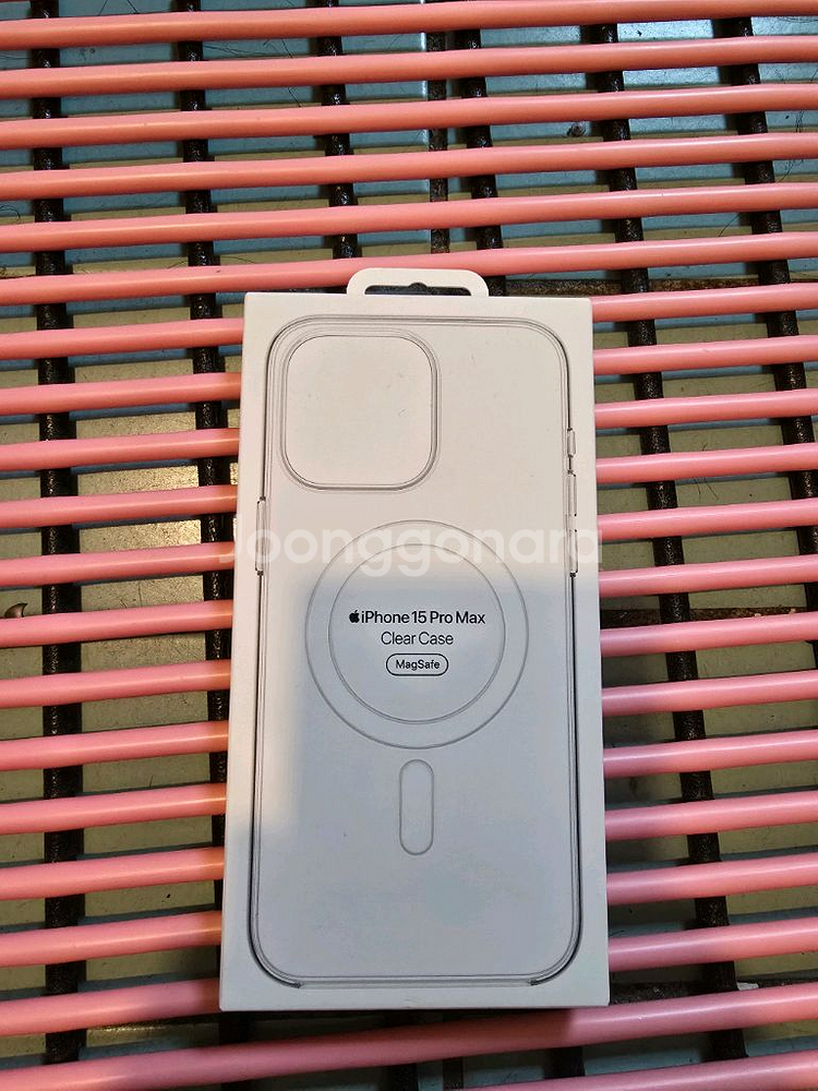 아이폰 15프로맥스클리어, 에어 범퍼 케이스 정품--0