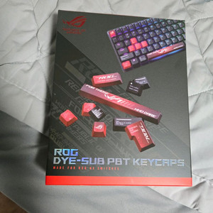 ASUS ROG DYE-SUB 키캡 세트