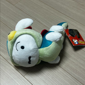 극장판 짱구는 못말려 우리들의 공룡일기 공룡 흰둥이 인형