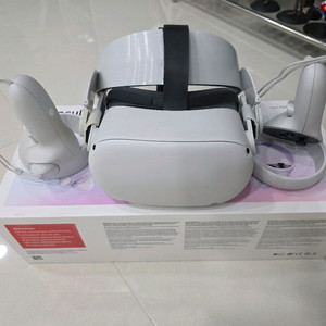 오큘러스 퀘스트2 128 정발 박스풀셋 일회용페이셜커버증정 추가그립포함