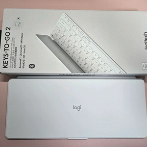 (거의 새상품) 정품 로지텍 keys to go2 키보드