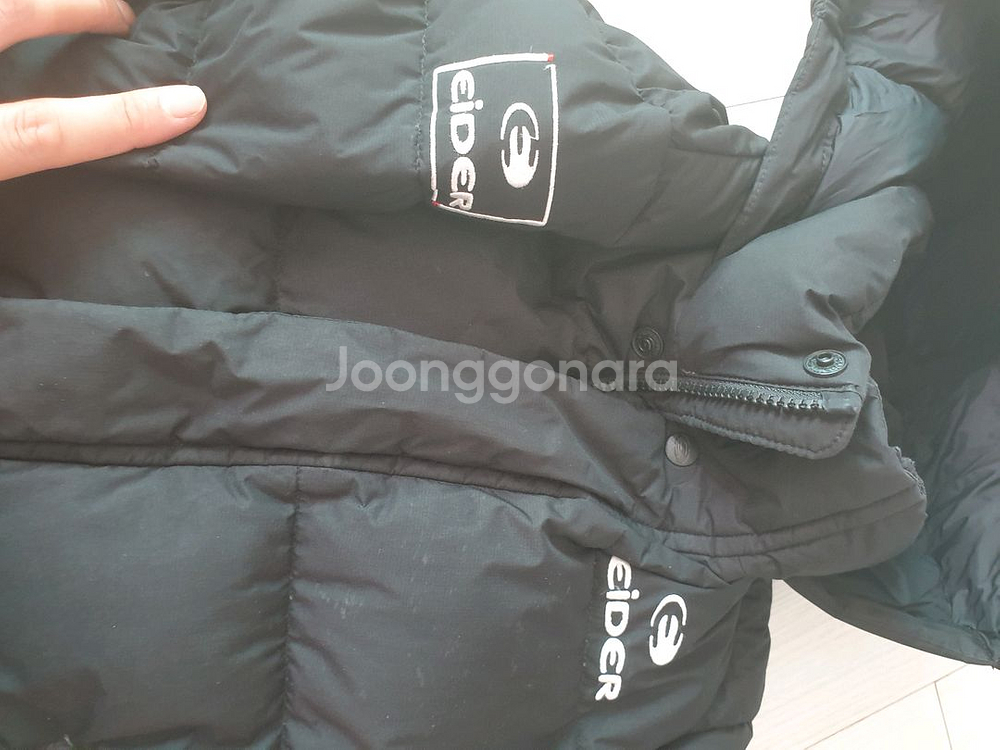 아이더 키즈 아동용 패딩롱점퍼 120사이즈--5