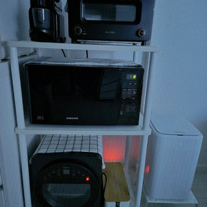 3단 수납장 렌지장