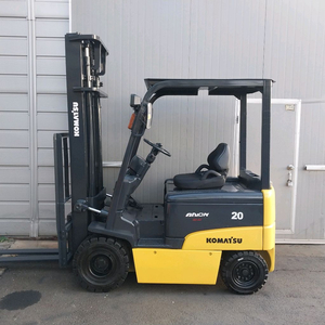 코마츠 전동지게차 2.0톤 2017년식상품베터리 2단4000MM