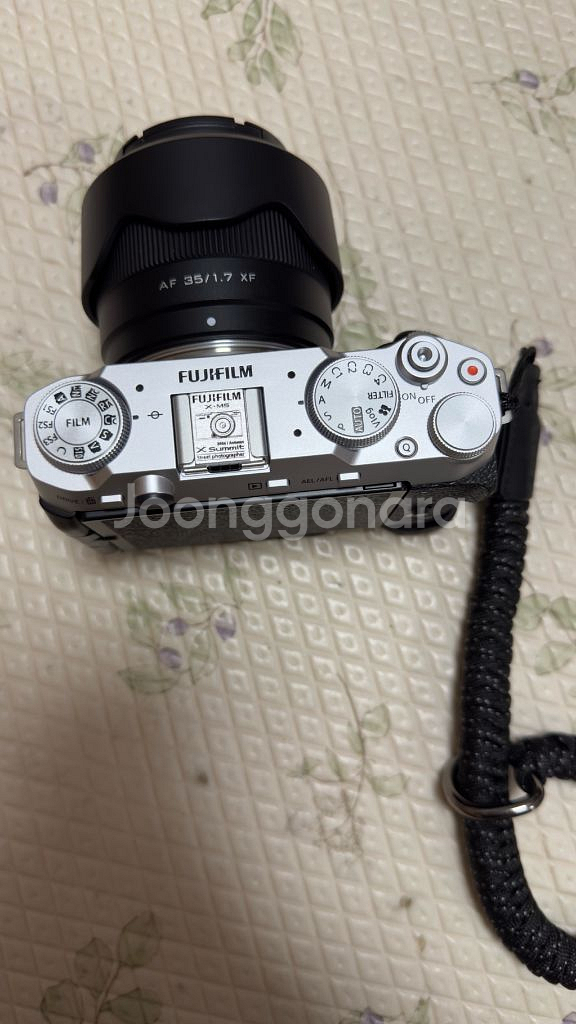 후지필름 x-m5실버 & 빌트35mm렌즈 판매--3