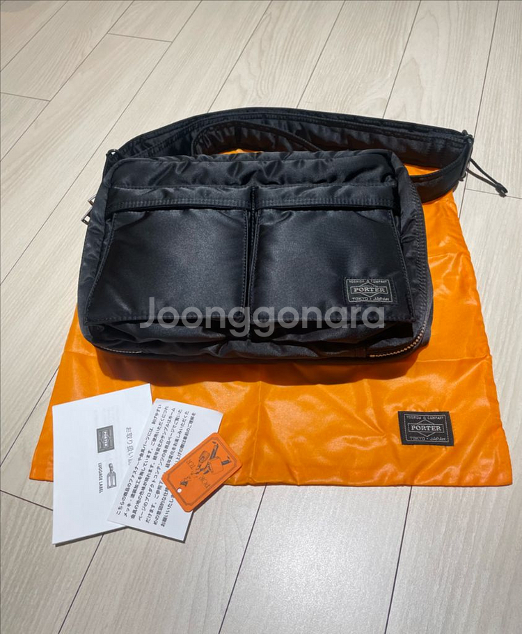 요시다포터 탱커 숄더백 스몰 블랙 622-76963--0