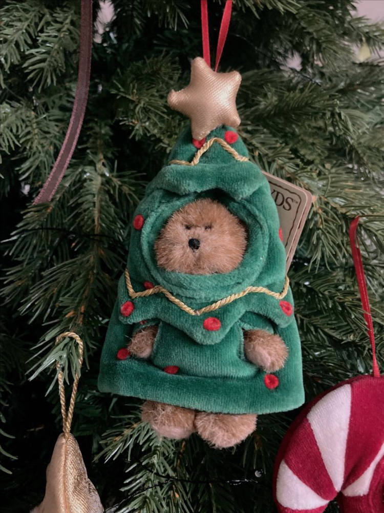 빈티지 보이즈베어 쪼꼬미 크리스마스 트리 오너먼트 장식--4
