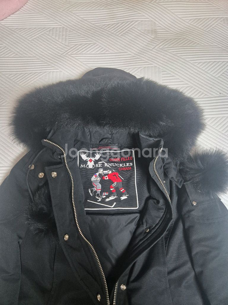 (정품)무스너클 스틸링 여성패딩 블랙 M사이즈--10