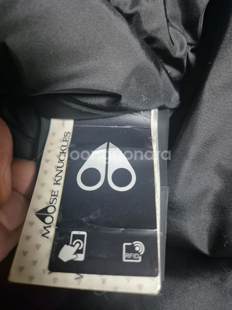 (정품)무스너클 스틸링 여성패딩 블랙 M사이즈--12