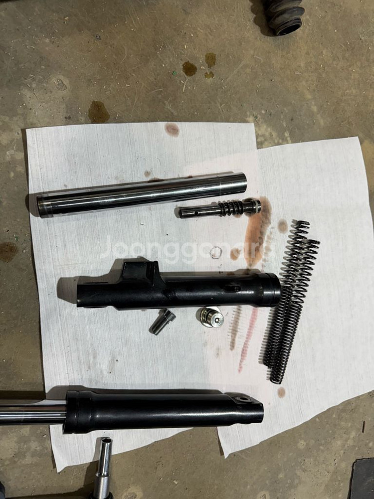 야마하 비노50 유압 포크--3