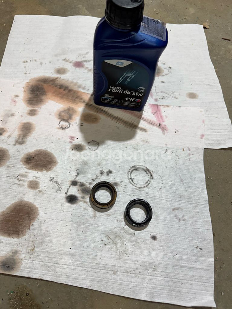 야마하 비노50 유압 포크--5