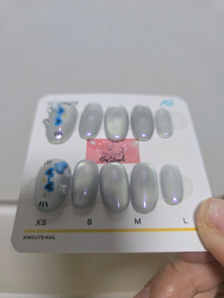 젤네일 시술용 네일팁 세트 이미지
