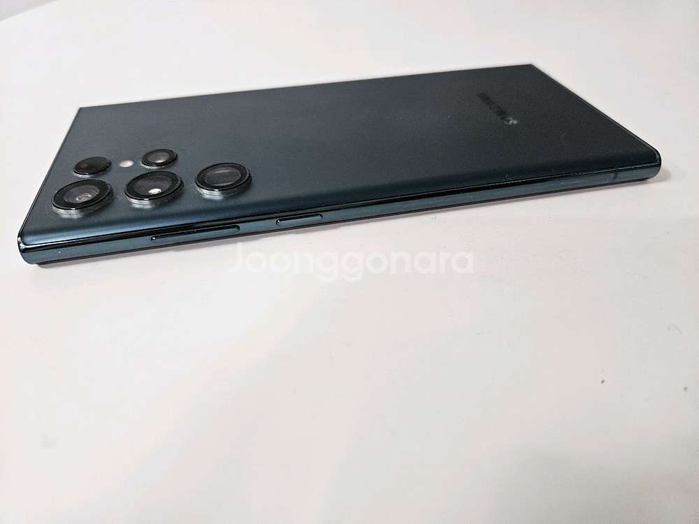 갤럭시 S22울트라 그린 256G skt A급--5
