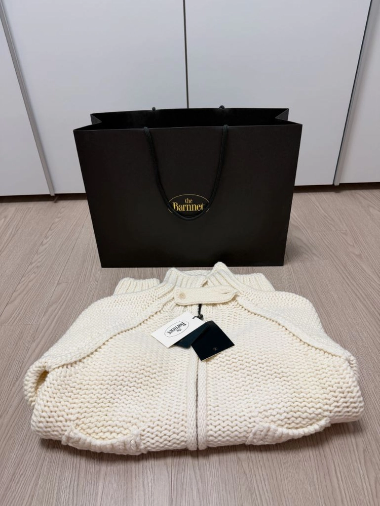 더바넷 soap 솝 집업 니트 가디건 25년 exclusive 이미지