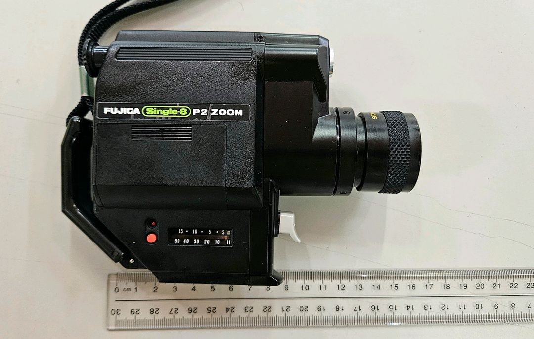 FUJICA 후지카 Single-8 P2 ZOOM 8mm필름 무비카메라 비디오카메라 빈티지 레트로 소품용 이미지