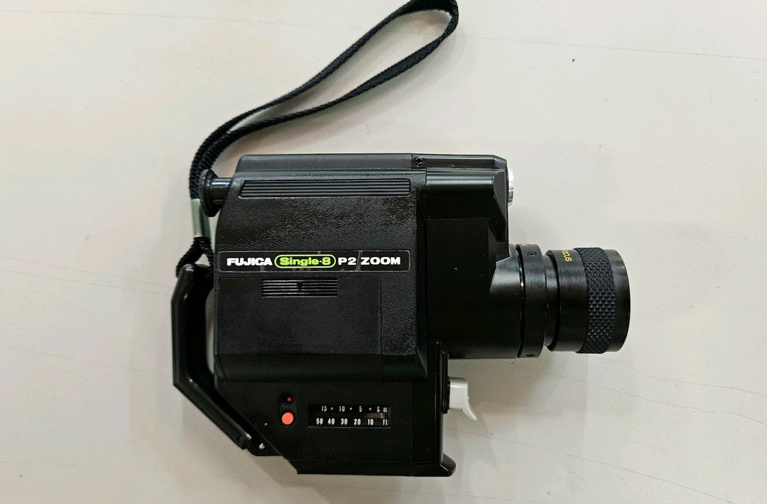 FUJICA 후지카 Single-8 P2 ZOOM 8mm필름 무비카메라 비디오카메라 빈티지 레트로 소품용 이미지