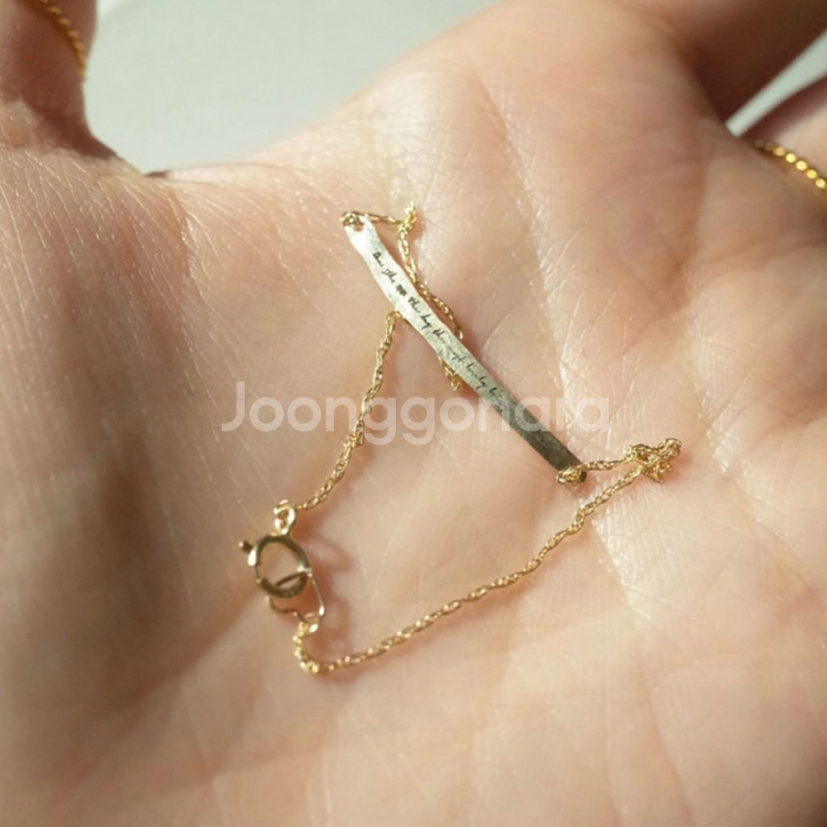 라디챠 ladicha 14k 골드 체인 팔찌 14cm--2