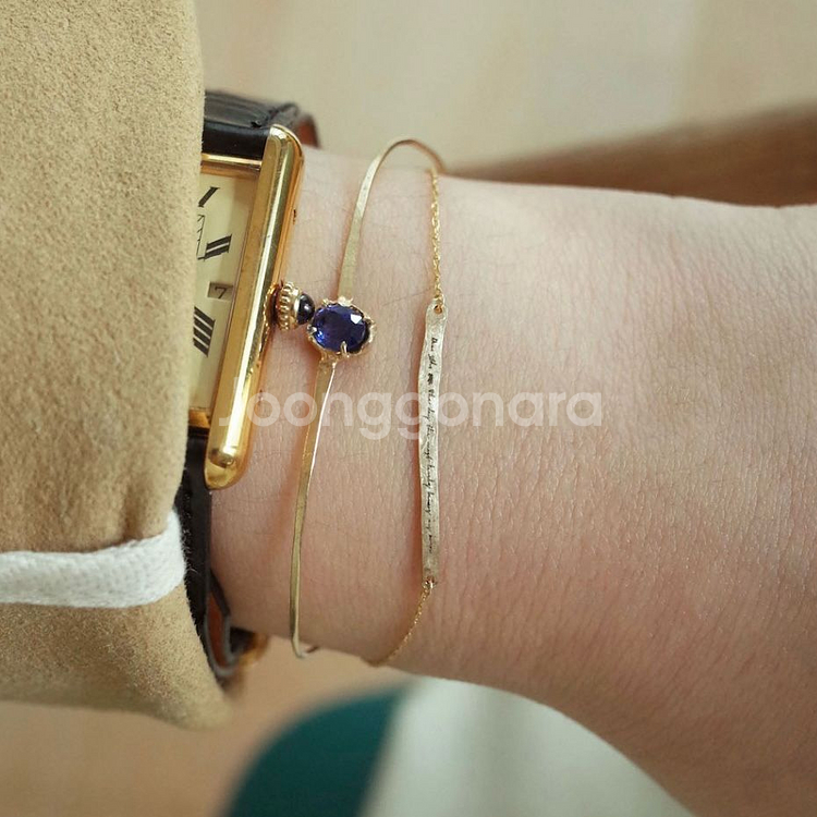 라디챠 ladicha 14k 골드 체인 팔찌 14cm--1