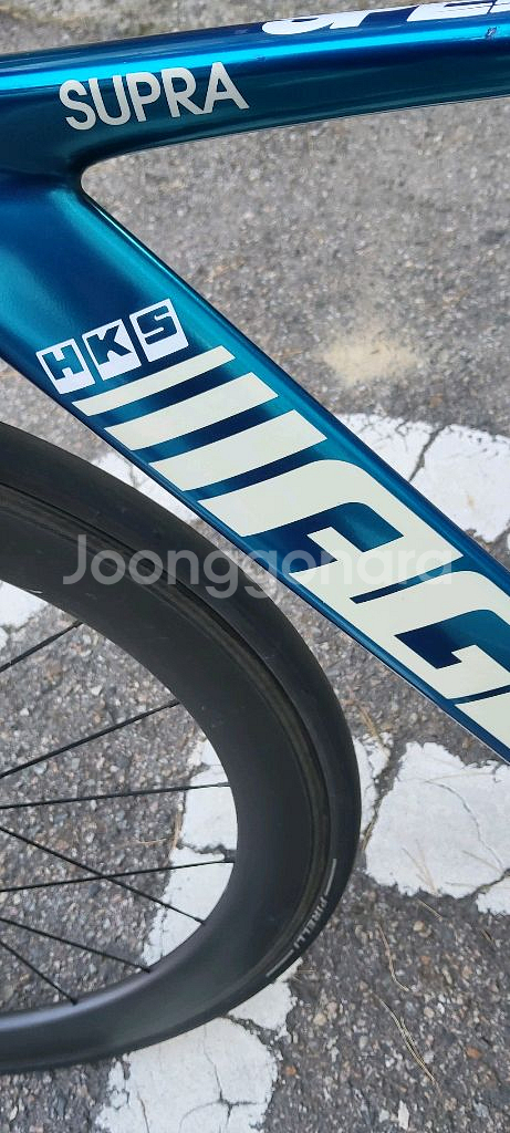 에이지수프라 크롬블루 S~M사이즈 픽시자전거 반차(휠셋만 제외)--3