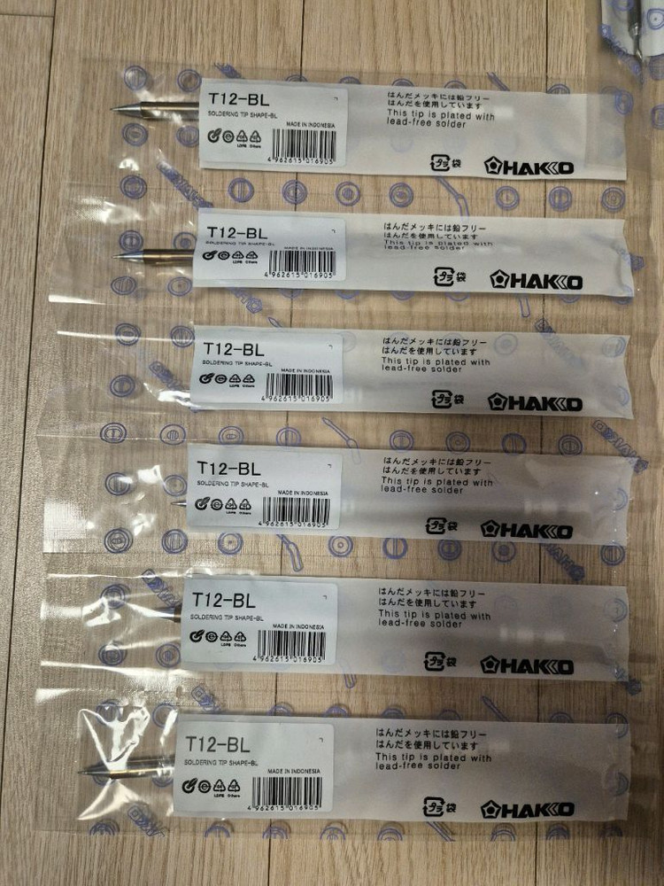 Hakko T12-BL JL02 IL B2 FX951 인두기팁 11개 외 이미지