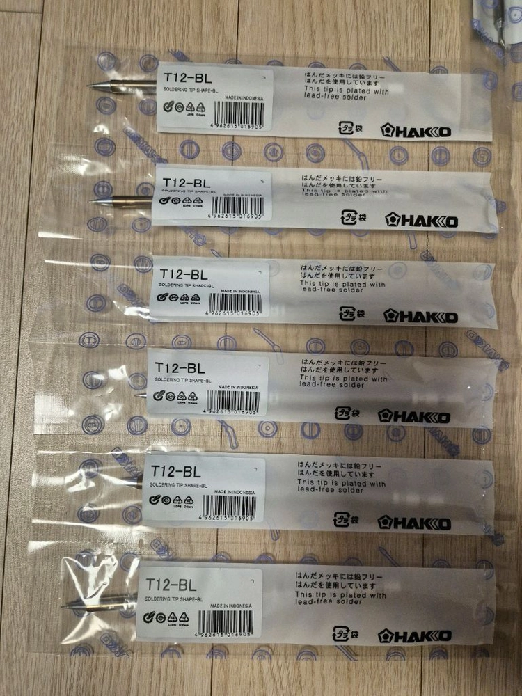 Hakko T12-BL JL02 IL B2 FX951 인두기팁 11개 외 이미지