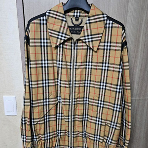 버버리 개버딘 해링턴 자켓 54사이즈 국내 110 노바 체크