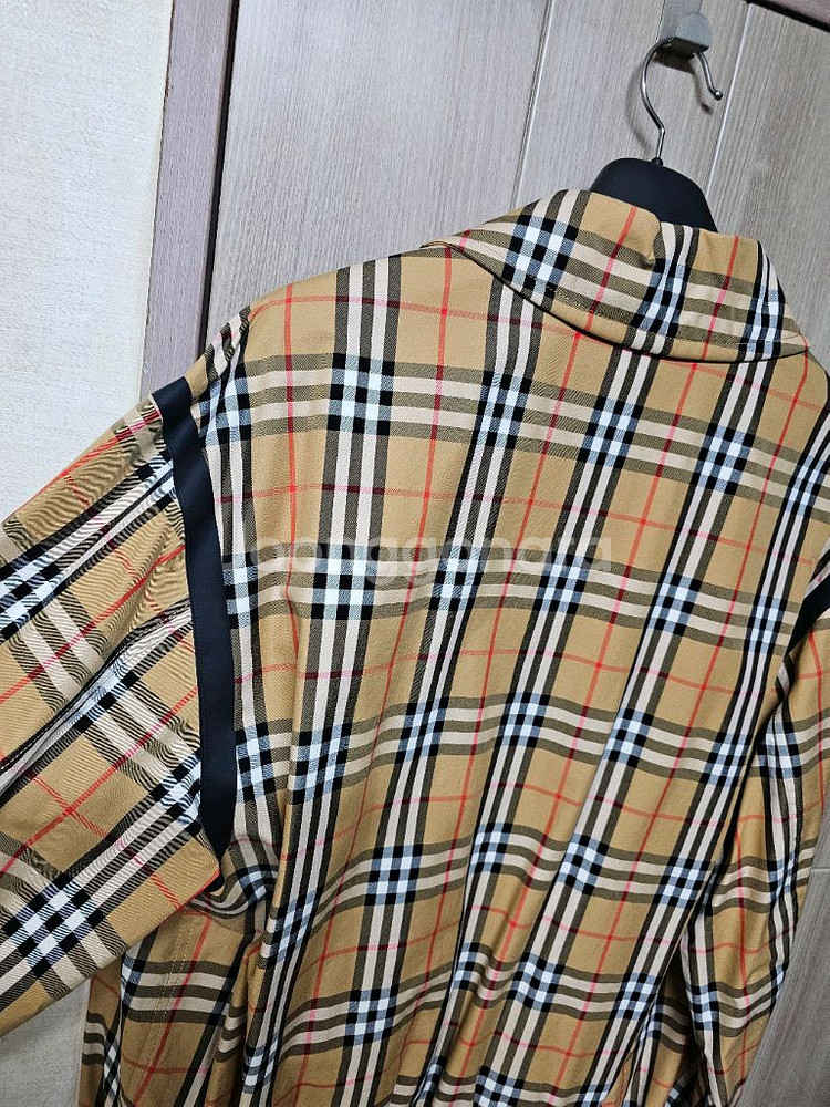 버버리 개버딘 해링턴 자켓 54사이즈 국내 110 노바 체크--3