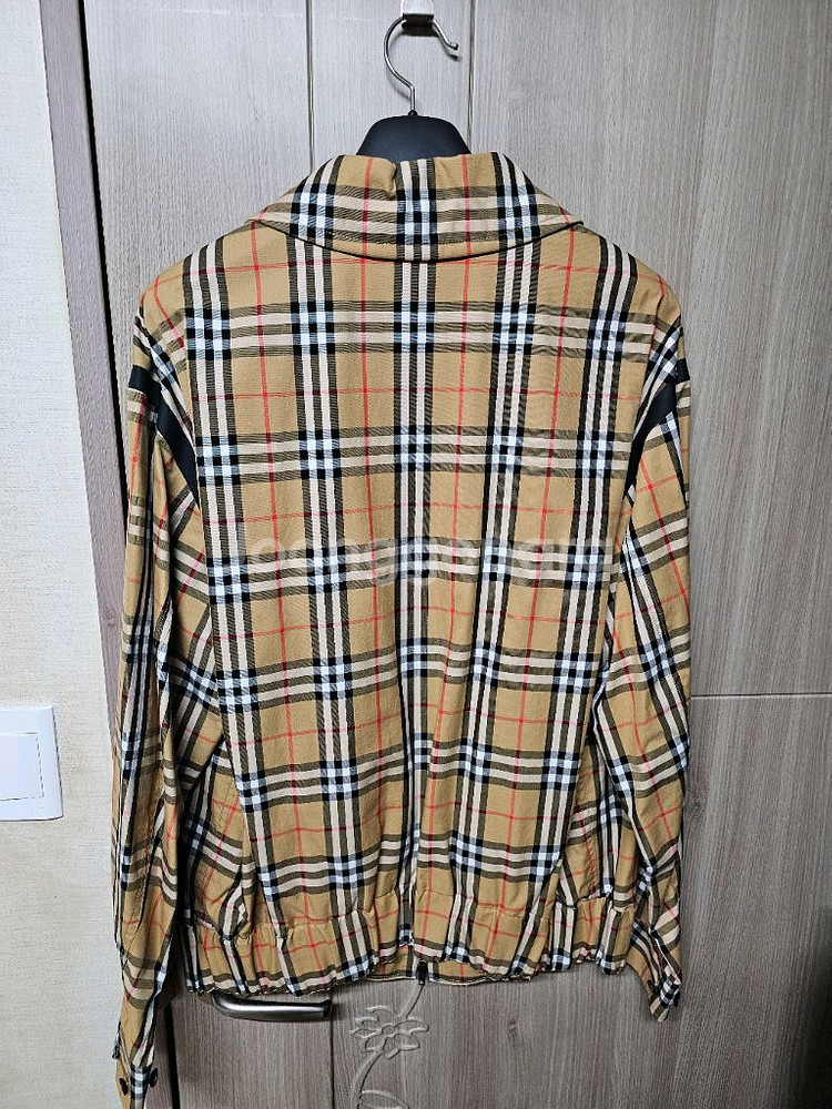 버버리 개버딘 해링턴 자켓 54사이즈 국내 110 노바 체크--2