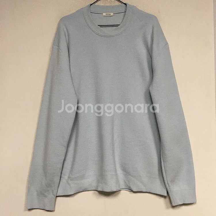 24 SYSTEM 시스템 옴므 라운드 니트 105--0