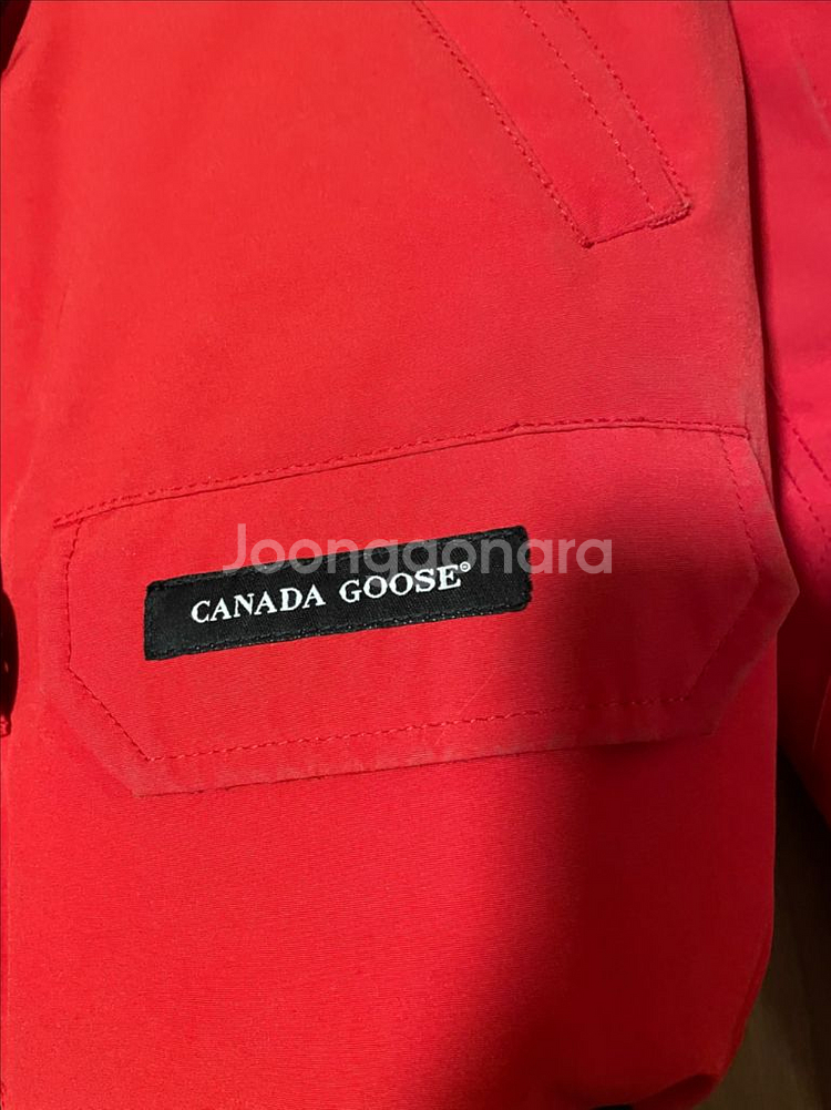 정품 캐나다구스 봄버 패딩 2XS--3