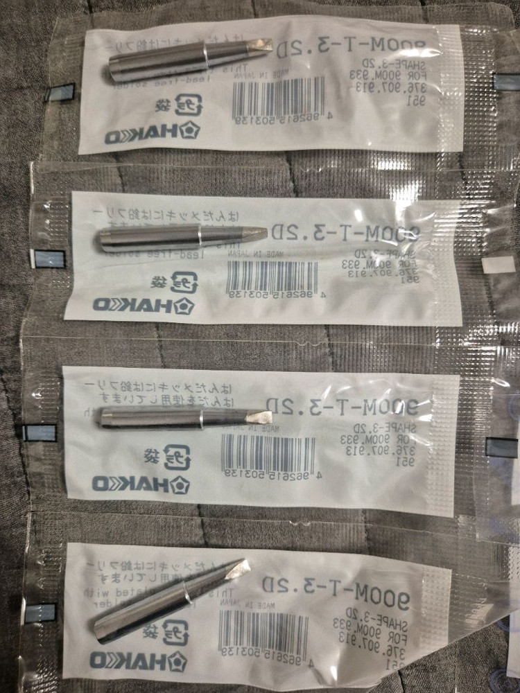 Hakko 인두기팁 900M-T-B 외 4종 16개 학코 인두팁 이미지