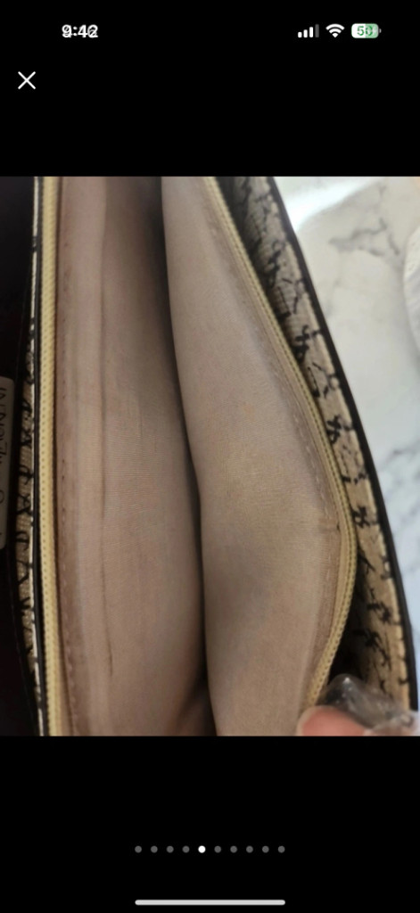 정품 입생로랑 클러치백--4