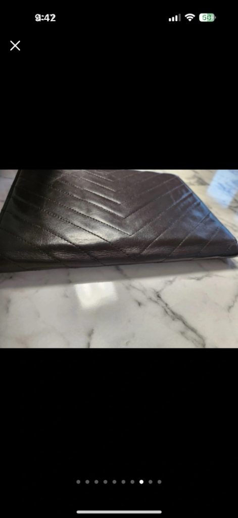 정품 입생로랑 클러치백--7