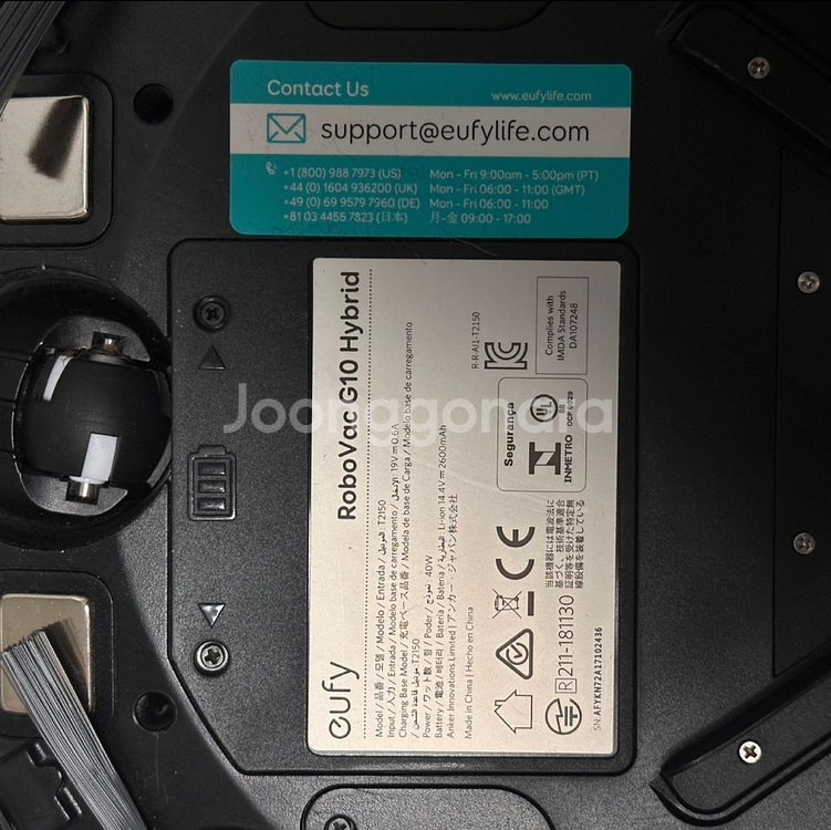 gufy RoboVac G10 Hybrid (10회미만 사용) 로봇청소기--3