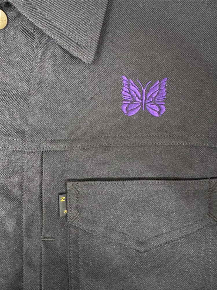 니들스 페니 진 자켓 블랙 ns178 ns178c M 사이즈--4