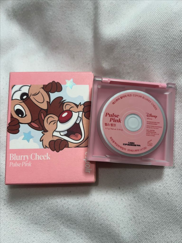 <단종템>에스쁘아 블러리치크 1호 펄스핑크(디즈니)--2