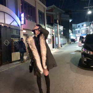 폴뮤지엄밍크퍼패딩