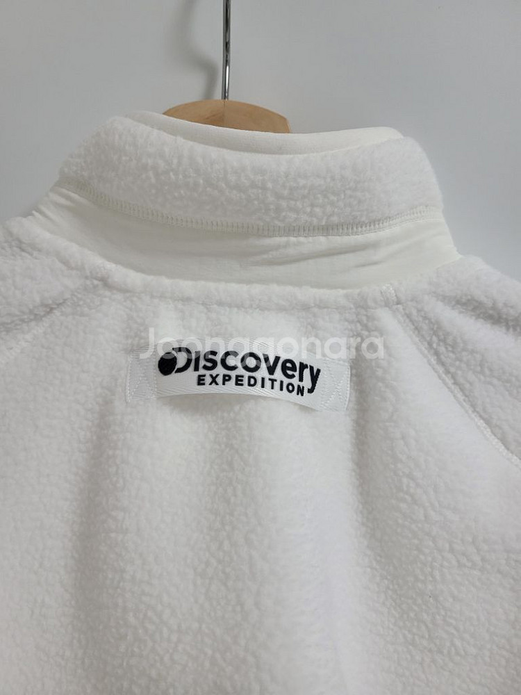 새상품)디스커버리 공용 뽀글이 플리스 집업자켓--7