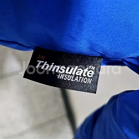 L) 이베스가 YVESGA PARIS 블루 패딩 점퍼--5