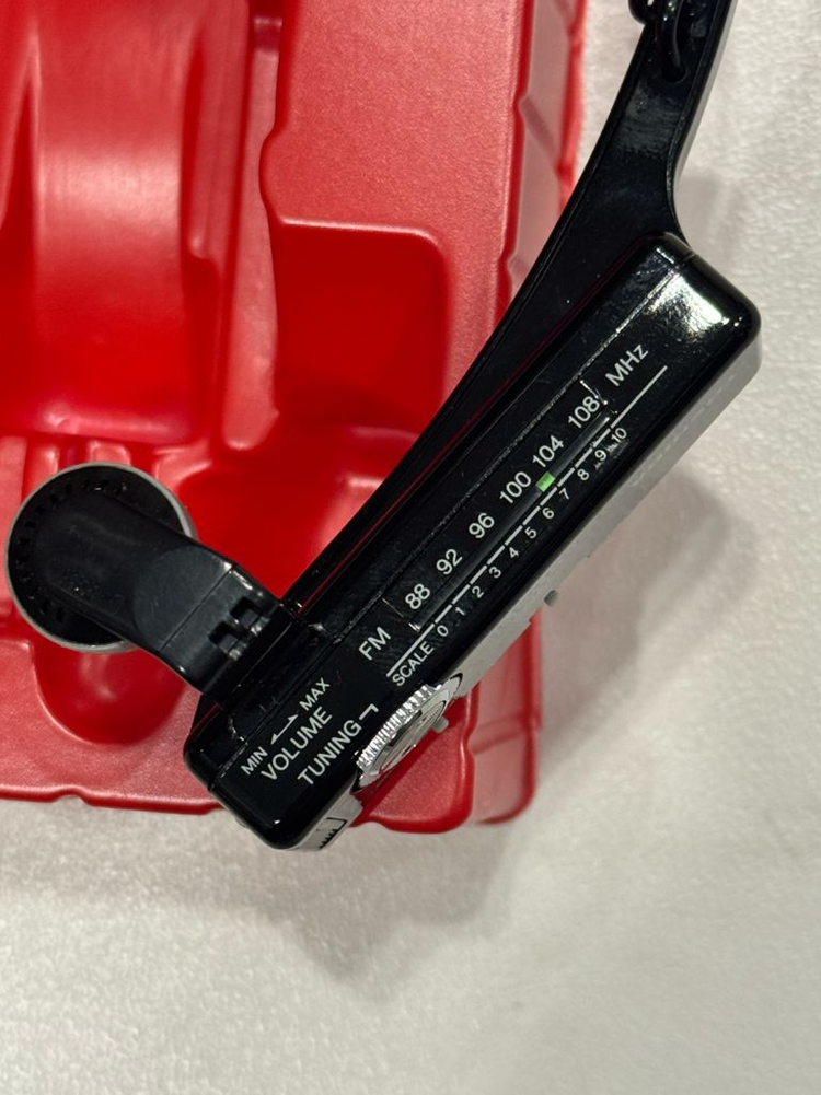 80년대 도시바 RP-2030 헤드폰 미니라디오 A급 박스셋--6