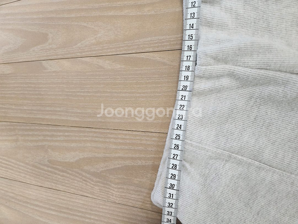 자라 여성 와이드 팬츠 S 오트밀--3