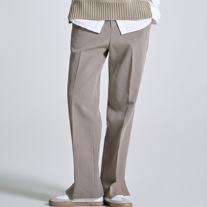 스파오 슬릿 세미 와이드 슬랙스 베이지 90사이즈 36 새제품 팝니다.