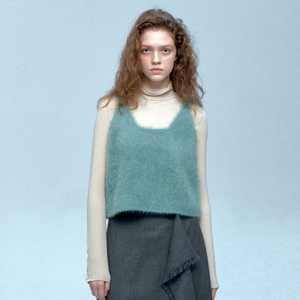 더라이(the Rye) 알파카 뷔스티에 니트 프리사이즈 새상품