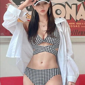 하운드 체크 비키니
