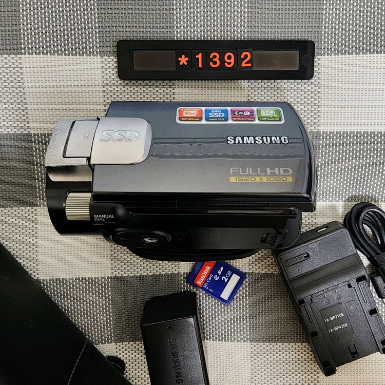 삼성 HMX-S 16 BD 디지털캠코더가방세트--1