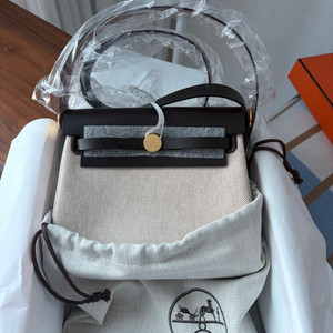 에르메스 미니에르백 20 에벤/에크루/금장 (k각인) 새상품