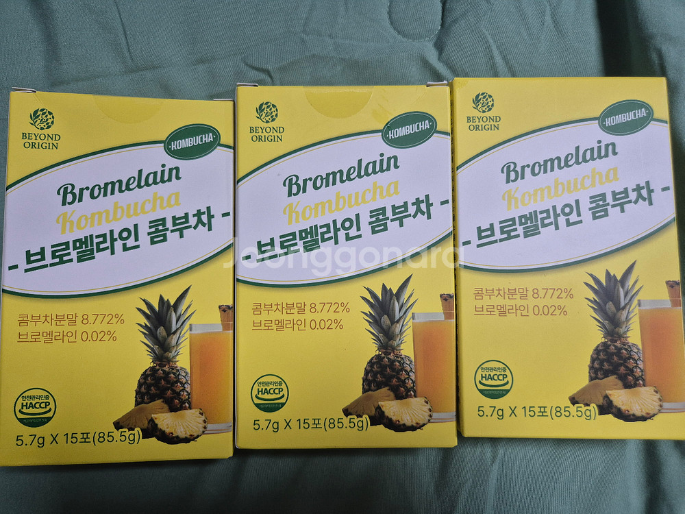 브로멜라인 콤부차3박스--0