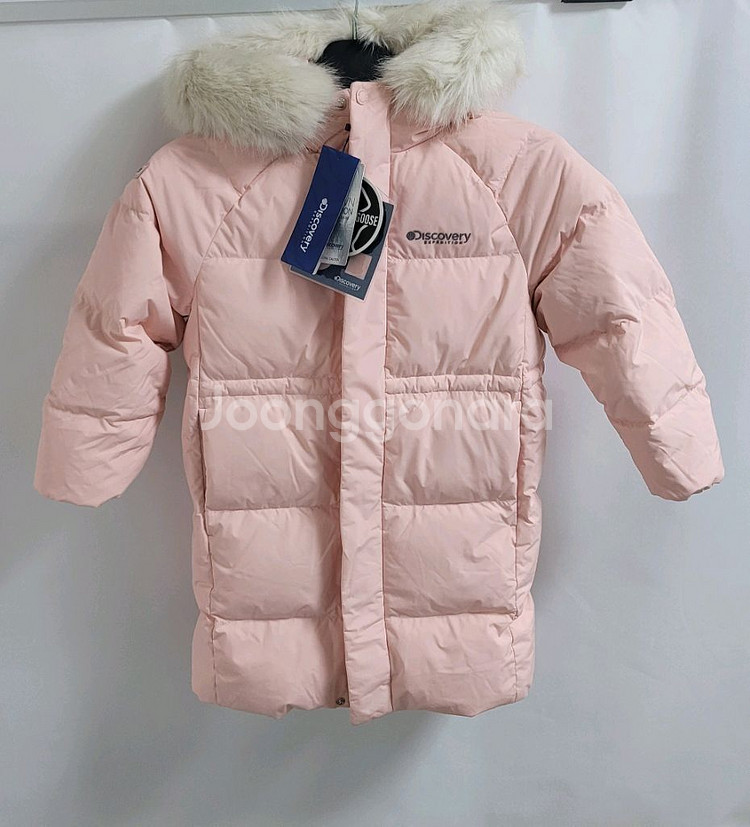 새상품)디스커버리 키즈 여아동 구스다운 롱패딩 150,160--0