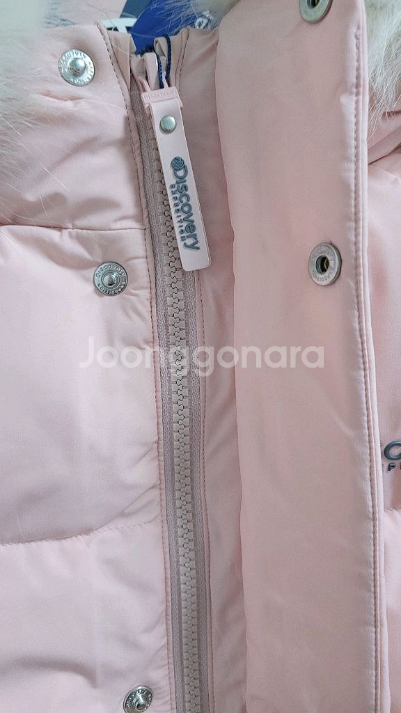 새상품)디스커버리 키즈 여아동 구스다운 롱패딩 150,160--3